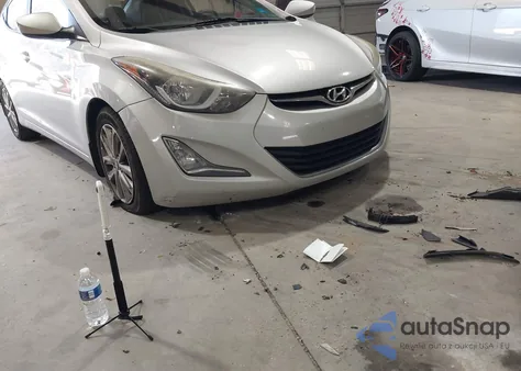 2015 Hyundai Elantra Se из США, поврежденный, VIN 5NPDH4AE5FH605543